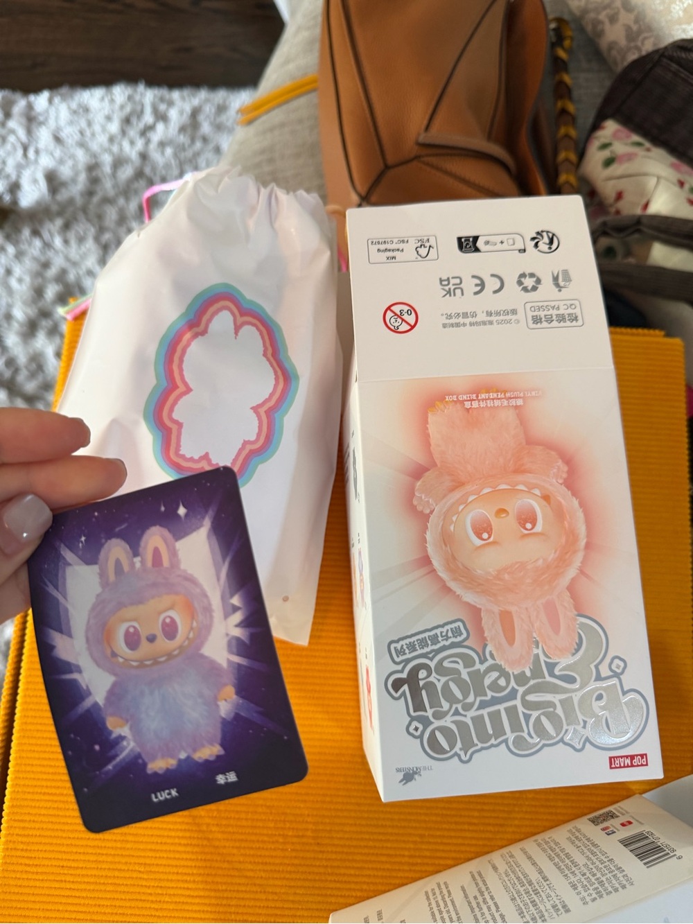 Labubu Big Into Energy Luck